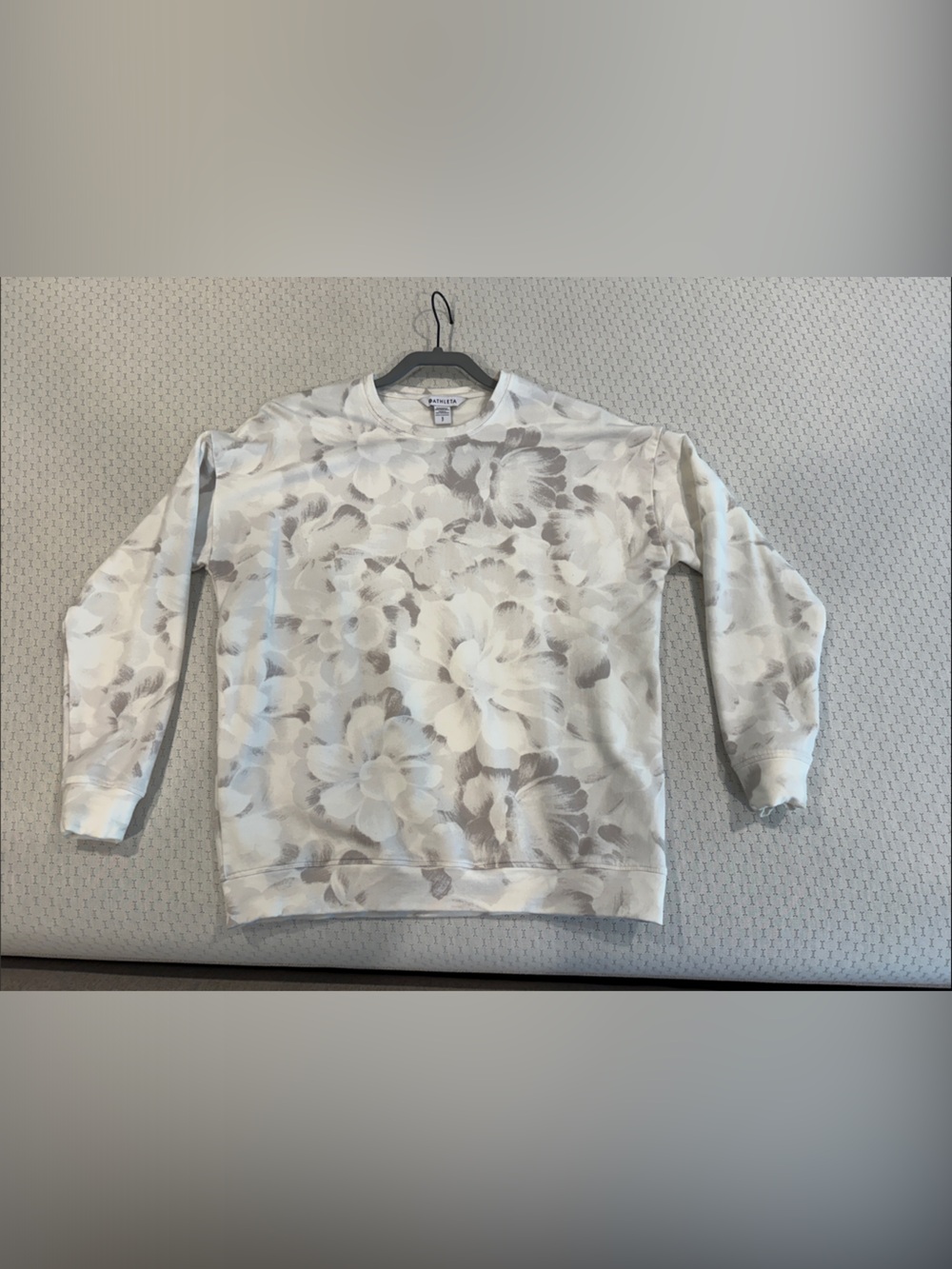 Athleta Soft Floral Crewneck Sweatshirt